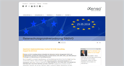 Desktop Screenshot of ixenso.com